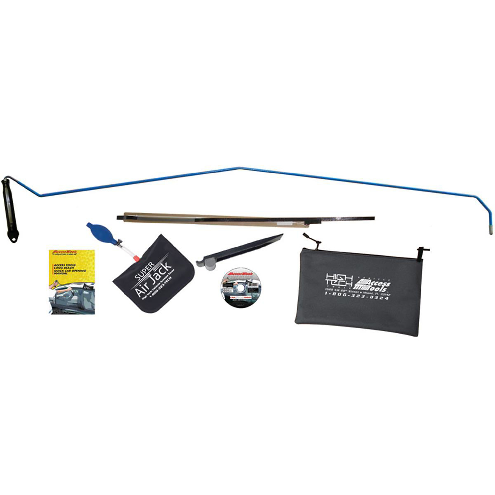 Access Tools Big Max Jack Set — Heavy-Duty, Includes Quick Training DVD and Manual, Model# AETBMJS4